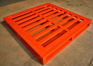 Forte pallet riciclabile riparabile arancio blu del metallo, 15 - 30kg