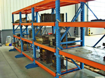 Racking lungo arancio blu standard della portata di movimentazione manuale per le attrezzature/strumenti