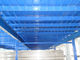 Pavimenti di mezzanino industriali d'acciaio laminanti a freddo per il magazzino, blu/arancia