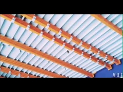 Soppalchi industriali in acciaio laminato a freddo per magazzino, blu/arancione